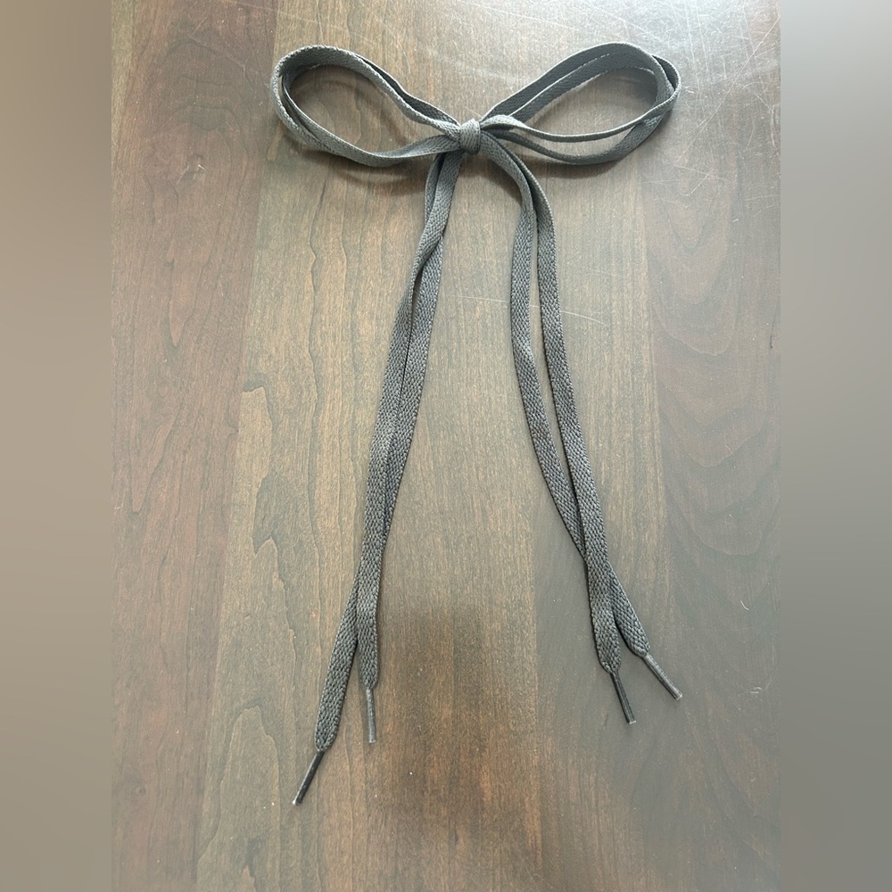 Pair of 46” Gray Shoelaces